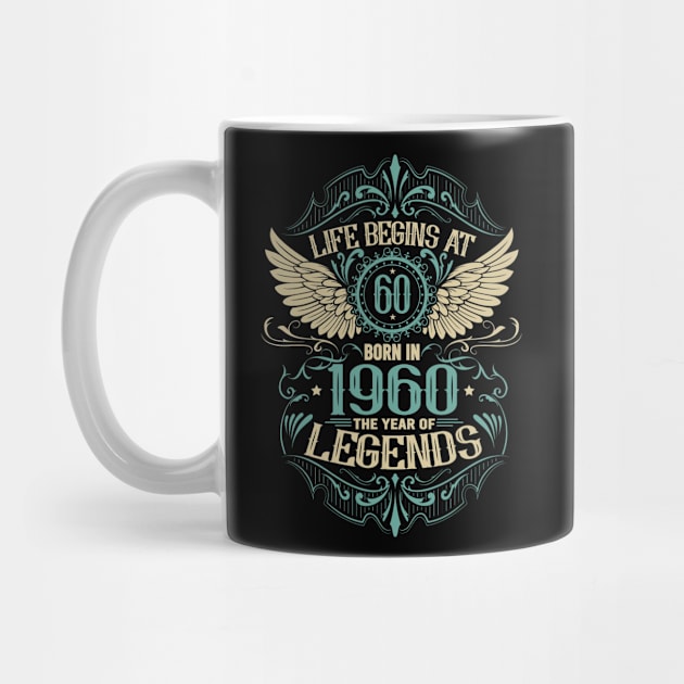 60th birthday gift idea Legend by HBfunshirts